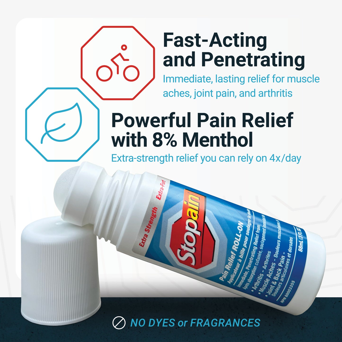 Stopain Roll-On Extra Fort